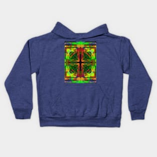 Kryptonite fire cross Kids Hoodie